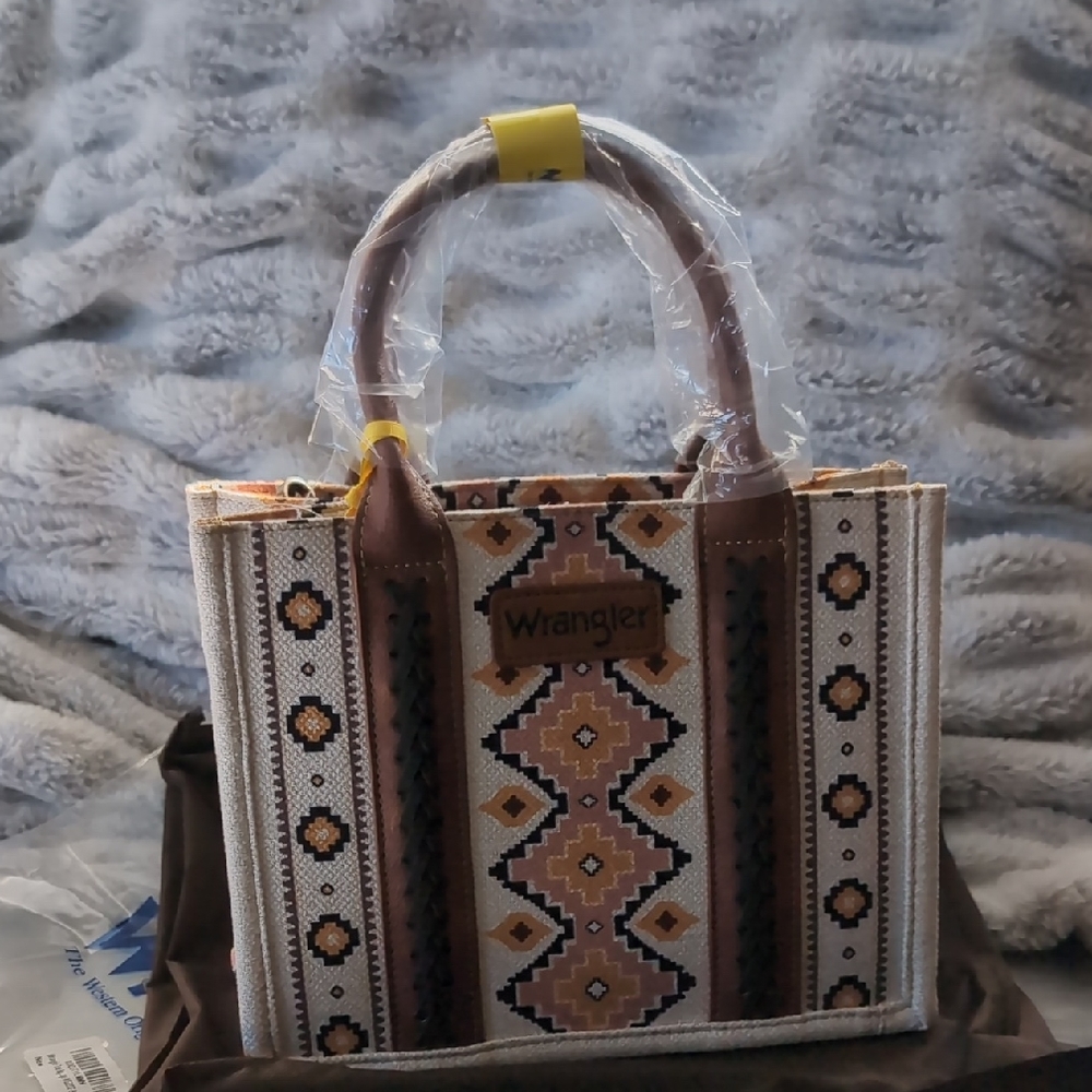 Wrangler Brown and Cream Women's Bag